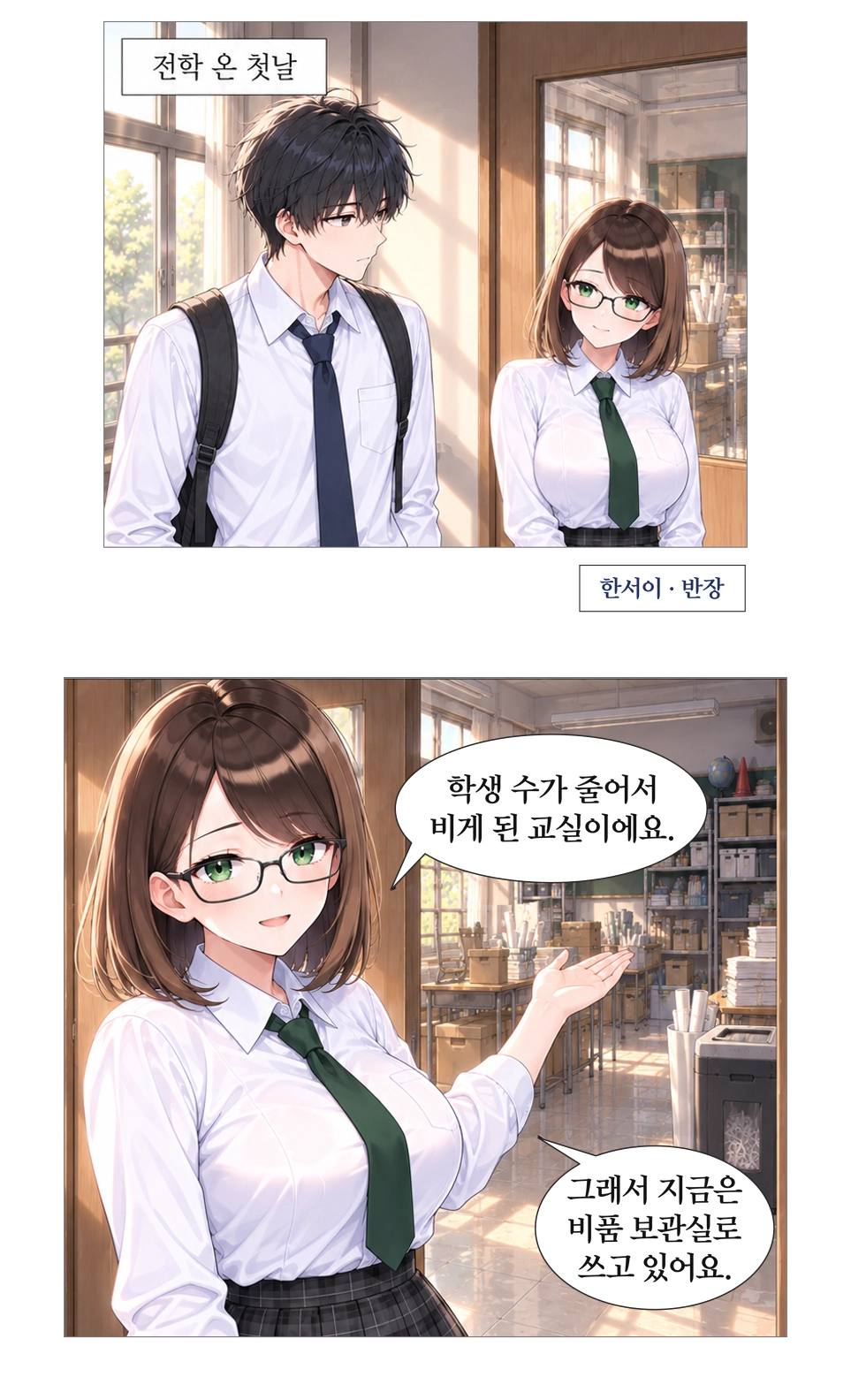 일진녀들이 나를 너무 좋아한다 4화 원고 18