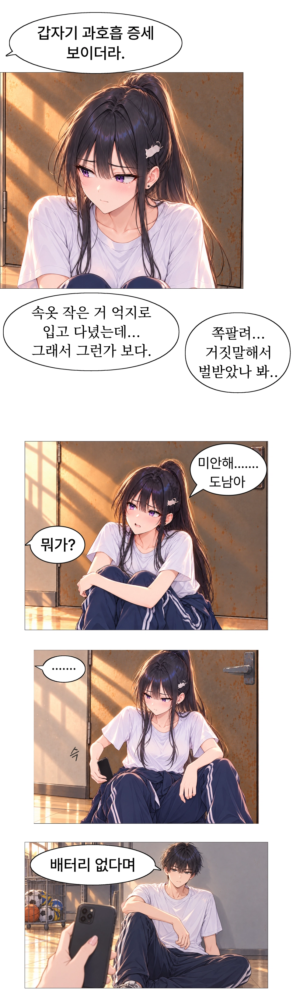 일진녀들이 나를 너무 좋아한다 7화 원고 4