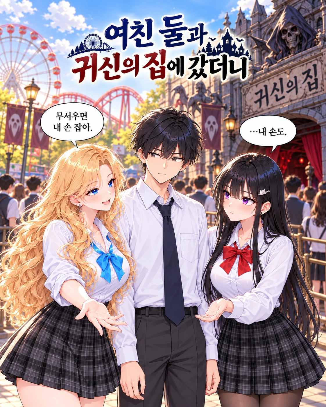 일진녀들이 나를 너무 좋아한다 5화 원고 1