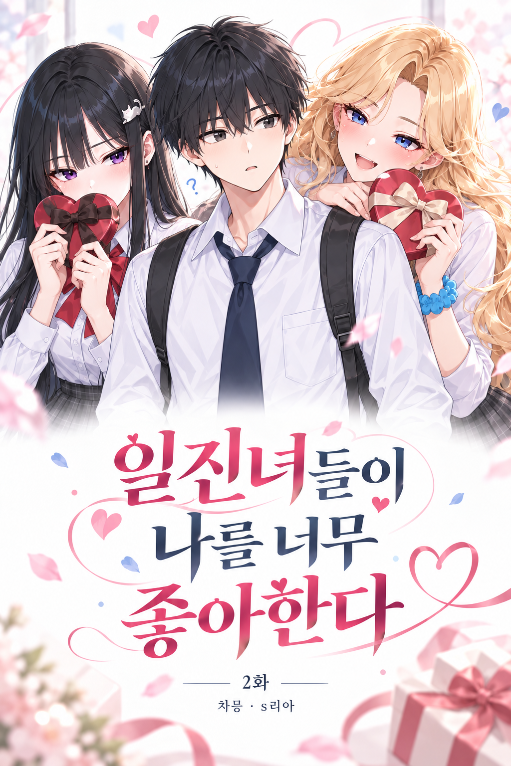 일진녀들이 나를 너무 좋아한다 2화 원고 2