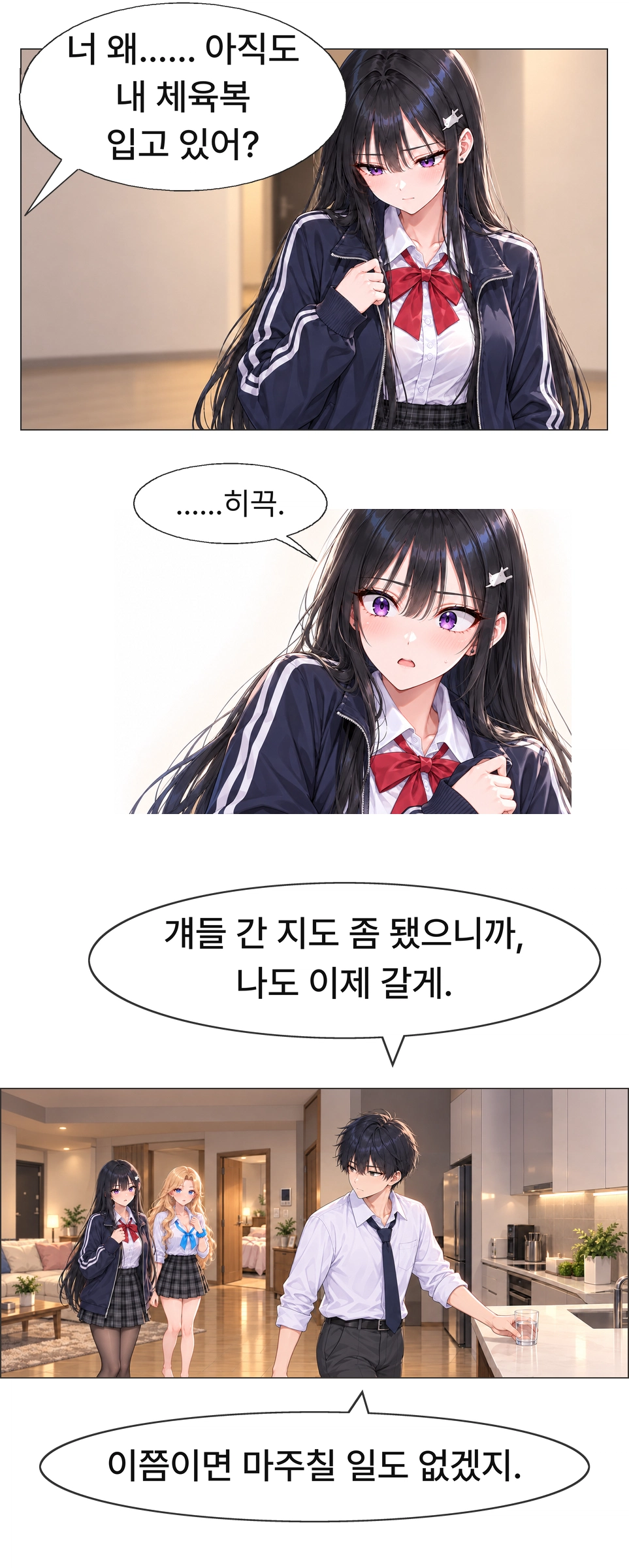 일진녀들이 나를 너무 좋아한다 9화 원고 10