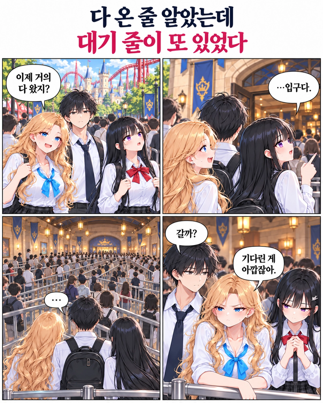 일진녀들이 나를 너무 좋아한다 5화 원고 2