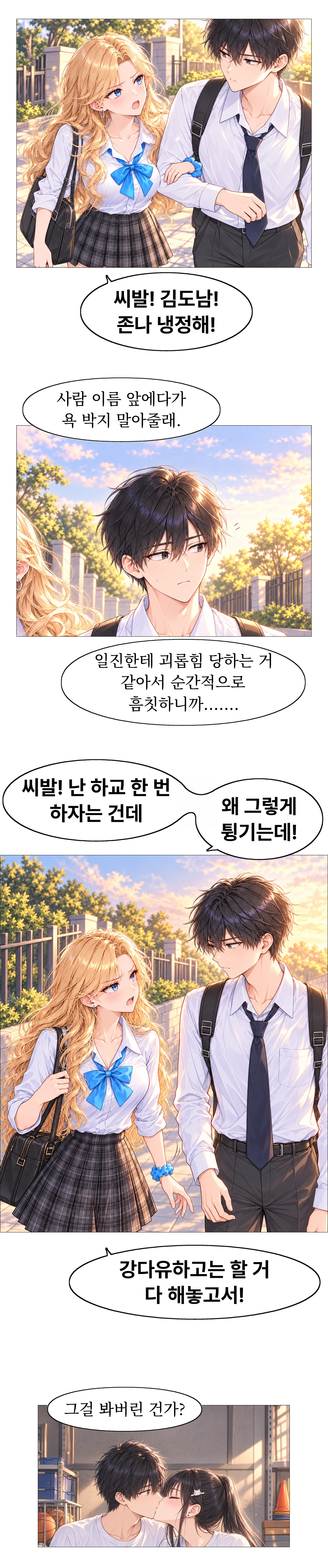 일진녀들이 나를 너무 좋아한다 7화 원고 9