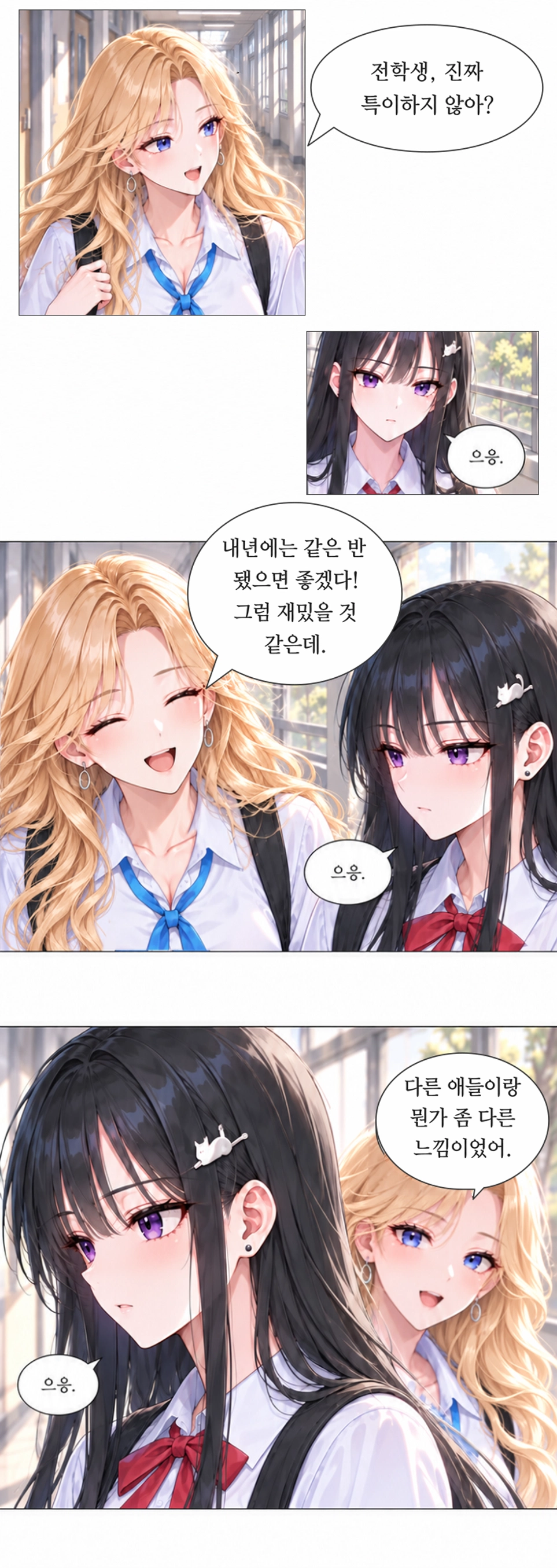 일진녀들이 나를 너무 좋아한다 4화 원고 9