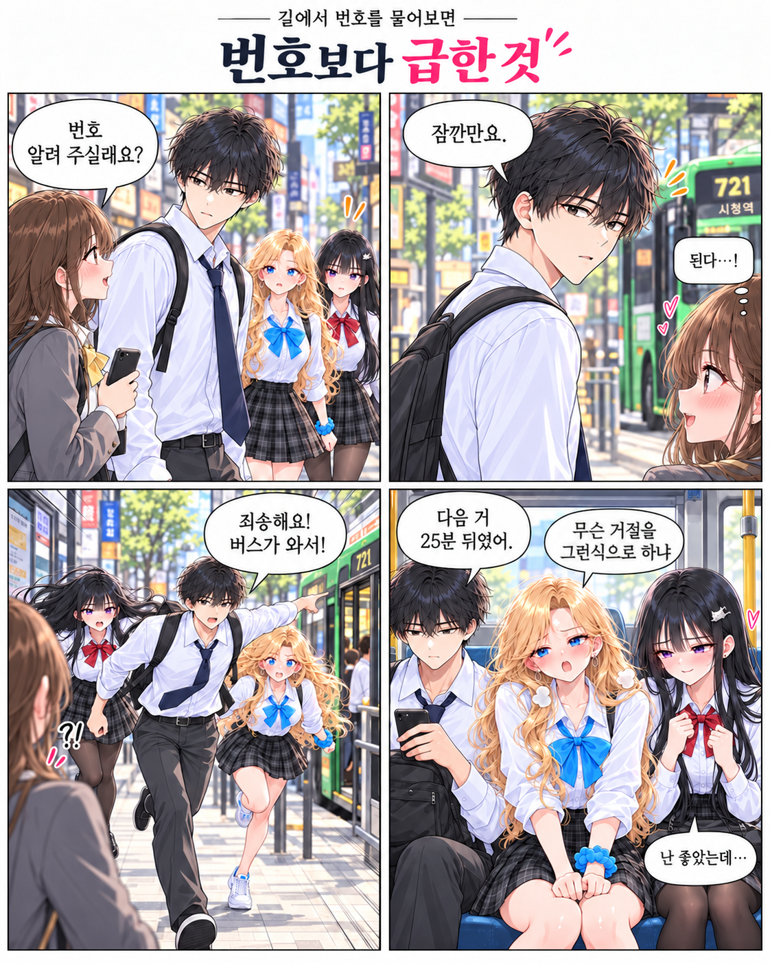 일진녀들이 나를 너무 좋아한다 4화 원고 6