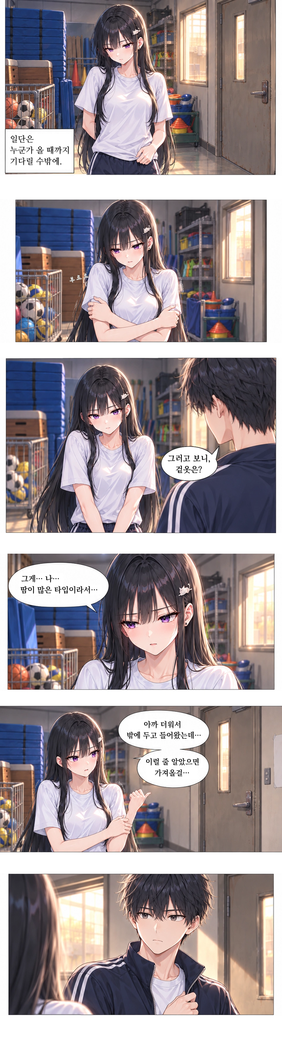 일진녀들이 나를 너무 좋아한다 5화 원고 18